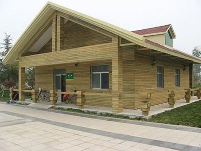 防腐木别墅 回归自然的可持续建筑选择